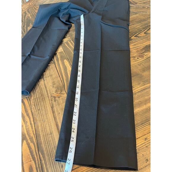 US Navy Men XS Wool Black Enlisted Service Uniform Dress Slacks Military Neutral - Picture 5 of 8